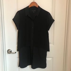 Menswear Style Blouse